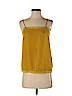 Abercrombie & Fitch 100% Viscose Yellow Sleeveless Blouse Size S - photo 1