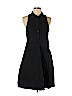 Theory 100% Cotton Black Casual Dress Size 10 - photo 1