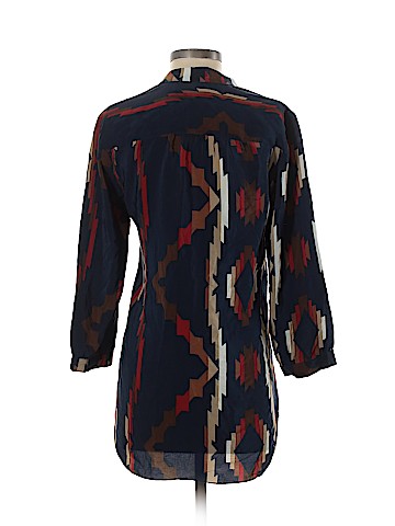 Amanda Uprichard 3/4 Sleeve Silk Top (view 2)