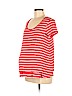 Old Navy - Maternity Red Short Sleeve T-Shirt Size M - photo 1