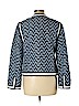 Tory Burch 100% Cotton Blue Jacket Size 12 - photo 2