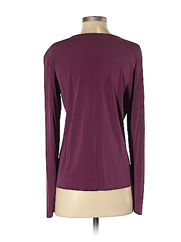 Eileen Fisher Long Sleeve Silk Top (view 2)