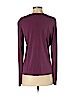 Eileen Fisher 100% Silk Purple Long Sleeve Silk Top Size M - photo 2