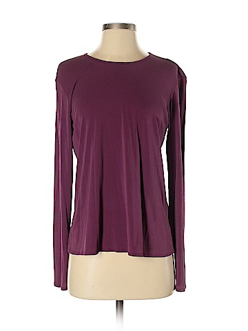 Eileen Fisher Long Sleeve Silk Top (view 1)
