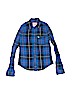 Abercrombie & Fitch Blue Long Sleeve Button-Down Shirt Size 5 - photo 1