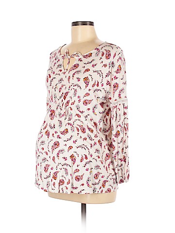 Old Navy - Maternity 3/4 Sleeve T-Shirt (view 1)