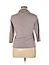 Ann Taylor Purple Silk Pullover Sweater Size XL - photo 2