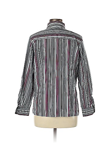 Unbranded Long Sleeve Button-Down Shirt (view 2)