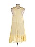 Free People 100% Cotton Yellow Casual Dress Size M - photo 2