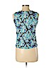 Talbots 100% Cotton Blue Sleeveless Top Size M (petite) - photo 2