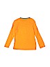 Old Navy 100% Cotton Solid Orange Long Sleeve Henley Size 8 - photo 2