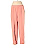 Only Necessities 100% Polyester Pink Casual Pants Size 8 (petite) - photo 1