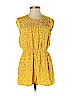 American Rag Cie 100% Rayon Yellow Romper Size S - photo 1