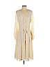 Gal Meets Glam 100% Polyester Ivory Casual Dress Size 6 - photo 1