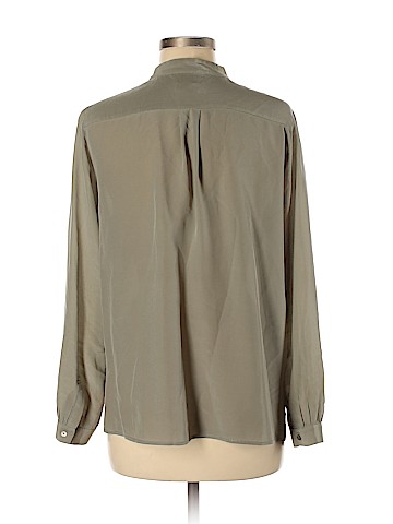 Talbots Long Sleeve Silk Top (view 2)