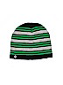 Assorted Brands 100% Acrylic Stripes Green Beanie One size (youth) - photo 1