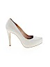 BCBGeneration 100% Leather Ivory Heels Size 8 - photo 1