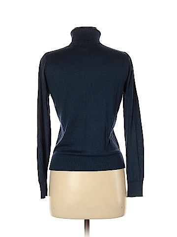 August Silk Turtleneck Sweater (view 2)