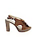 Sundance 100% Leather Tan Heels Size EU 40 - photo 1