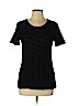 Armani Collezioni Black Short Sleeve Top Size 10 - photo 1