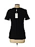 Armani Collezioni Black Short Sleeve Top Size 10 - photo 2