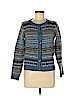 Brora 100% Wool Blue Wool Cardigan Size 8 - photo 1