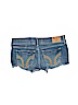Hollister 100% Cotton Blue Denim Shorts Size 3 - photo 2