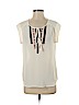 Daniel Rainn 100% Polyester Ivory Short Sleeve Blouse Size S - photo 1