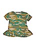 Crewcuts 100% Cotton Camo Green Short Sleeve T-Shirt Size 8 - photo 1