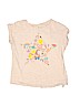 Gap Kids 100% Cotton Graphic Tan Short Sleeve T-Shirt Size 8 - photo 1