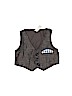Cherokee Solid Gray Tuxedo Vest Size Newborn - photo 1