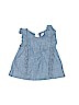 Old Navy 100% Cotton Blue Sleeveless Blouse Size 3-6 mo - photo 1