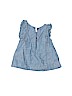 Old Navy 100% Cotton Blue Sleeveless Blouse Size 3-6 mo - photo 2