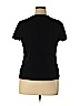 Talbots 100% Cotton Black Short Sleeve T-Shirt Size XL (petite) - photo 2