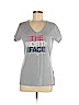 The North Face Gray Short Sleeve T-Shirt Size M - photo 1