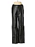Frenchi 100% Lambskin Black Leather Pants Size 3 - photo 1