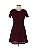 Forever 21 Burgundy Casual Dress Size L - photo 1