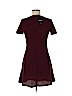 Forever 21 Burgundy Casual Dress Size L - photo 2