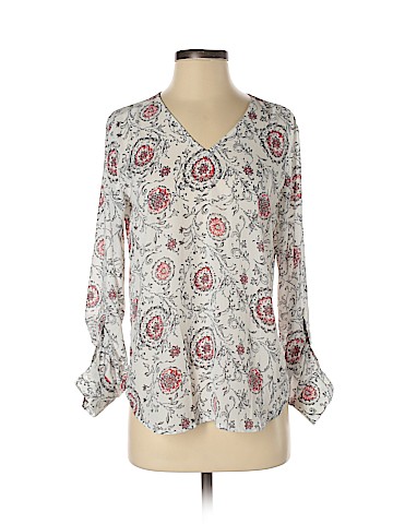 Ann Taylor Long Sleeve Blouse (view 1)