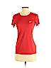 Nike 100% Polyester Red Active T-Shirt Size S - photo 1
