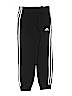 Adidas 100% Cotton Black Sweatpants Size 10 - 12 - photo 1