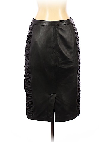 D&G Dolce & Gabbana Leather Skirt (view 1)