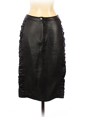 D&G Dolce & Gabbana Leather Skirt (view 2)