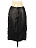 D&G Dolce & Gabbana 100% Leather Black Leather Skirt Size EU (IT) 40 / US 4 - photo 2