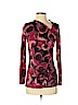 Simply Vera Vera Wang 100% Polyester Pink Long Sleeve Top Size XS (petite) - photo 1