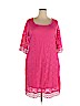 Alfani Pink Casual Dress Size 2X - photo 1
