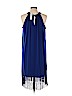 Chico's Blue Cocktail Dress Size Lg Petite (2) - photo 2