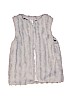 Beautiful Kid 100% Polyester Gray Faux Fur Vest Size L (kids) - photo 1
