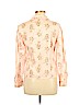 Villager 100% Cotton Pink Long Sleeve Button-Down Shirt Size M (petite) - photo 2