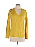 J.jill Yellow Pullover Sweater Size L (petite) - photo 1